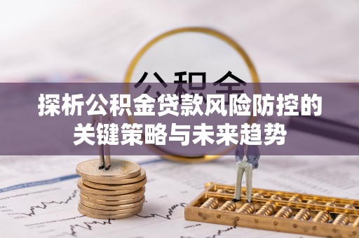 同江探析公积金贷款风险防控的关键策略与未来趋势