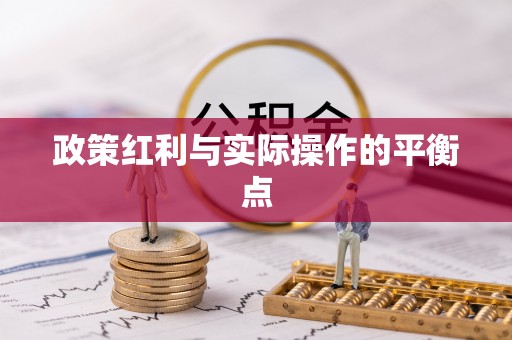 同江政策红利与实际操作的平衡点