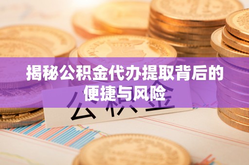 同江揭秘公积金代办提取背后的便捷与风险